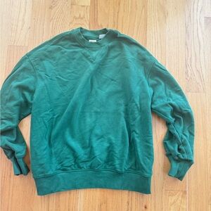 Levi's Men's Crewneck Sweater in Forest Green